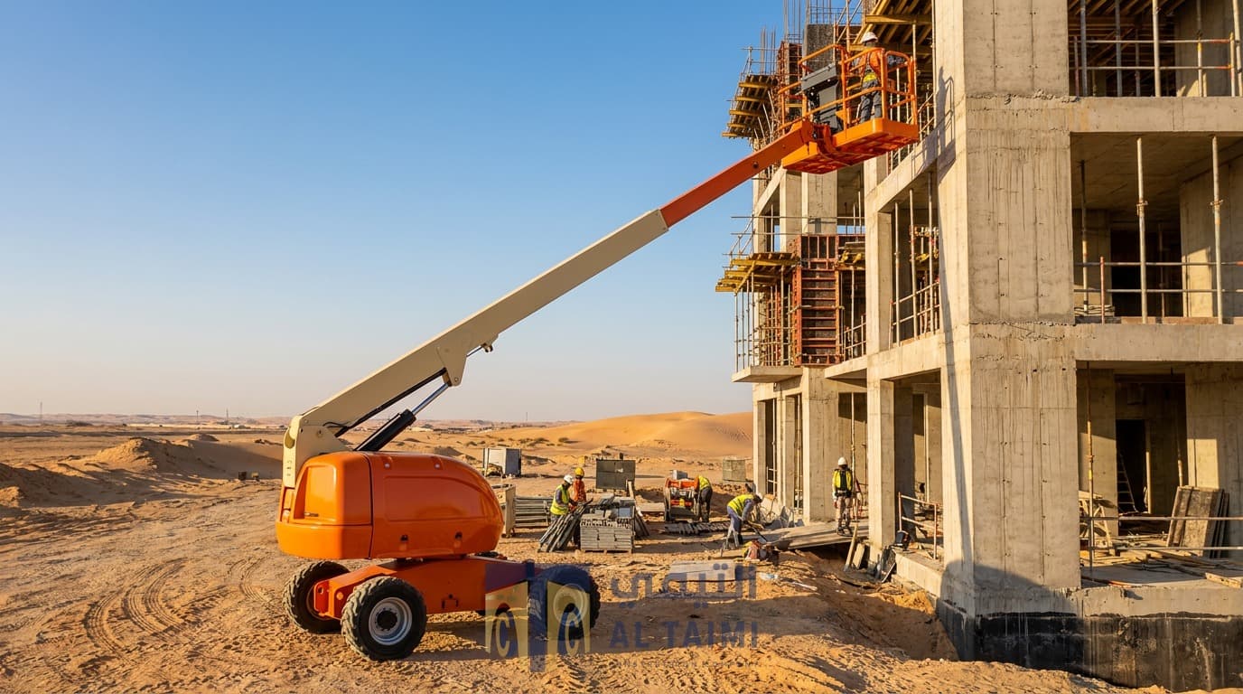 Man Lift available for rent in Saudi Arabia — Al Taimi Construction
