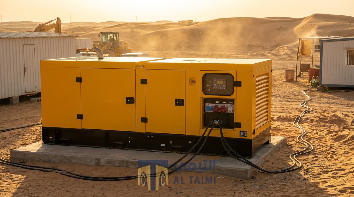 Power Generator available for rent in Saudi Arabia — Al Taimi Construction