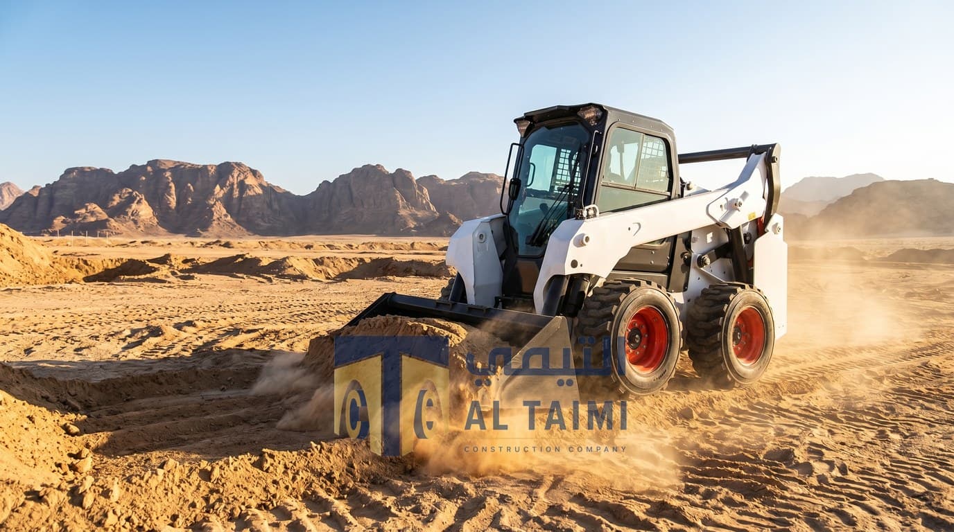 Skid Steer Loader available for rent in Saudi Arabia — Al Taimi Construction