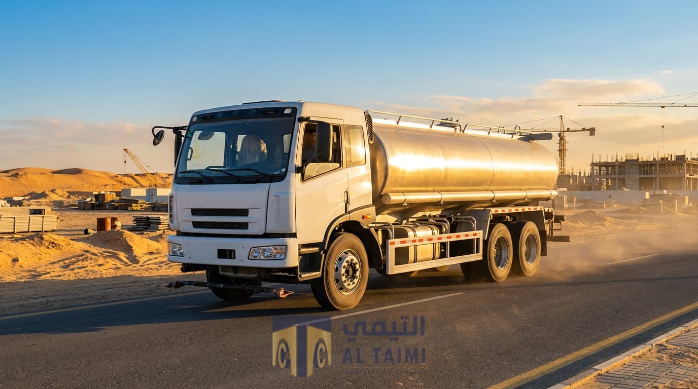 Tanker Truck available for rent in Saudi Arabia — Al Taimi Construction