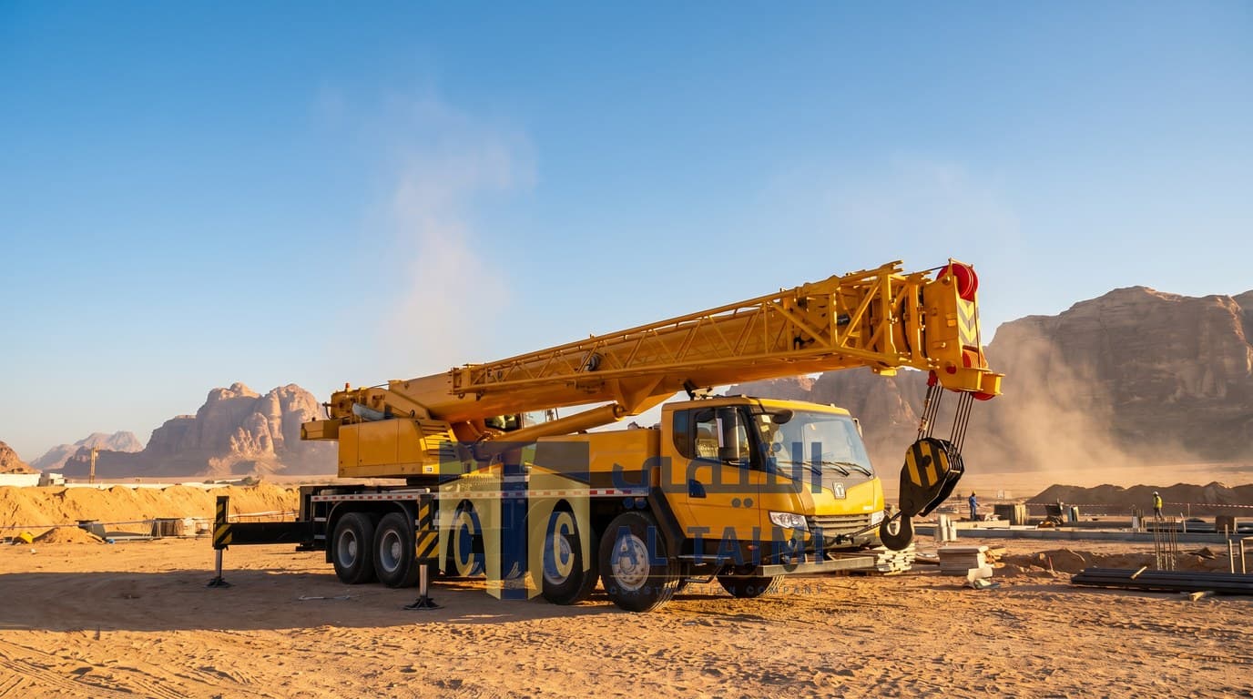 Truck Crane available for rent in Saudi Arabia — Al Taimi Construction