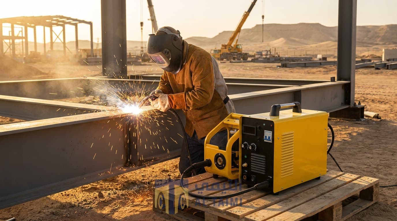 Welding Machine available for rent in Saudi Arabia — Al Taimi Construction
